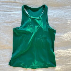 Lululemon Align Waist Length Tank in Cascadia Green